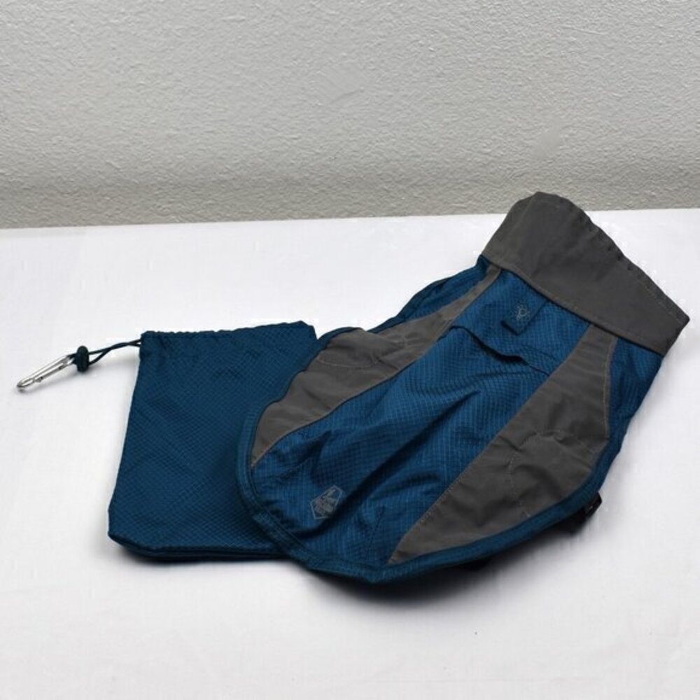 Arcadia Trail Dog Raincoat Size Small Color‎ Teal Gently Used Condition